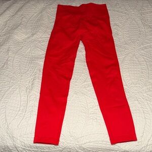 Vibrant Red Women's Leggings